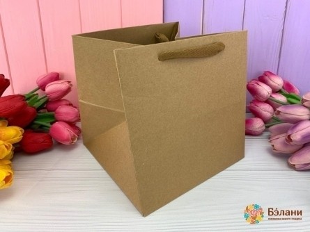 Geantă Pentru Flori "kraft" M