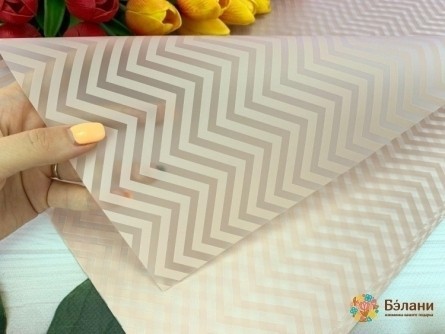 Hârtie De Urmărire Pentru Flori "zig Zag"