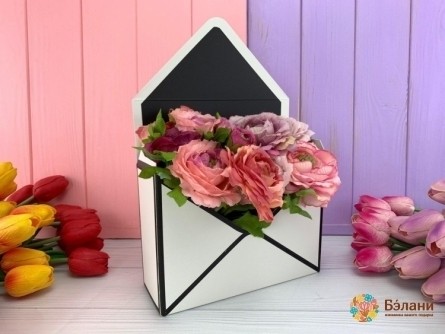 Plic Pliant Pentru Flori "linii" Negre