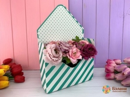 Plic Pliant Pentru Flori „E-Mail You” Smarald