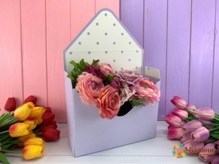 Plic Pliabil Pentru Flori "scrieți" Liliac