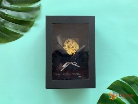 Buchet De Flori Uscate „Carte Neagră” Galben