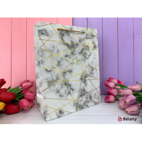 Geantă Cadou "marmura De Aur" Linia S
