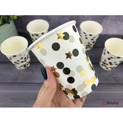 Căni De Hârtie "bule Mat"