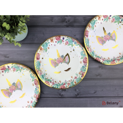 Placi "printesa Unicorn" 23 Cm