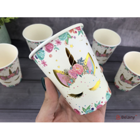 Căni De Hârtie "unicornul Prințesei"