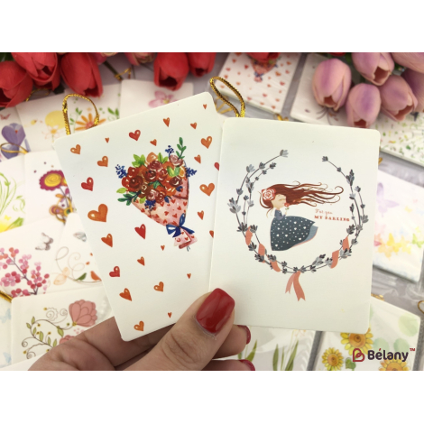 Mini-Carduri "flori"