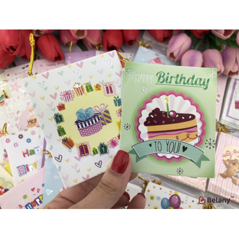 Mini-Cărți „Happy Bday”