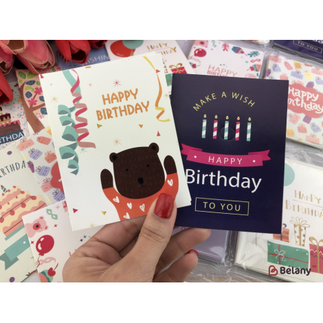 Mini-Carduri "la Ziua De Naștere"