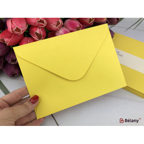 Plicul "o Culoare" Galben