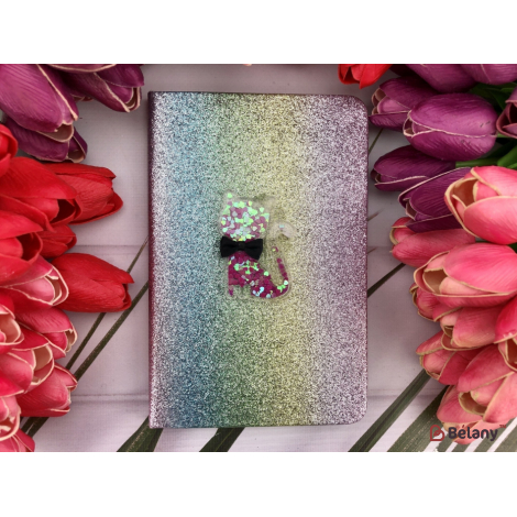 Caiet Pisica „Sniny Rainbow Glitter” Pisica