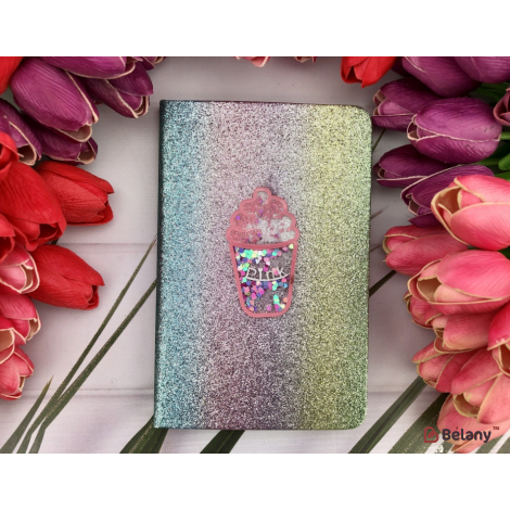 Caiet Inghetata "sniny Rainbow Glitter"