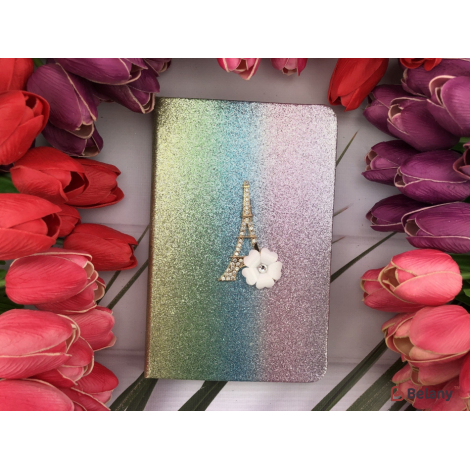 Bloc "sniny Rainbow Glitter" Turn Eiffel