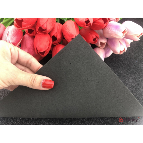 Foamiran Cu Negru Sclipitor