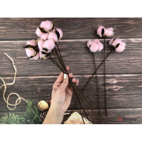 Buchet "bumbac Colorat" Roz