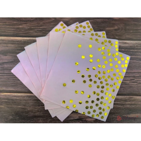 Servetele "bule De Aur" Roz