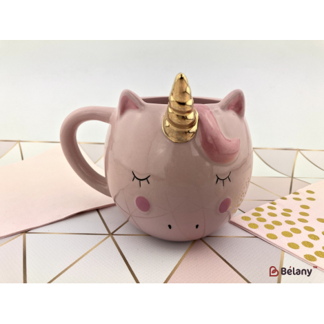 Cupa De Ceramica "unicorn Roz"