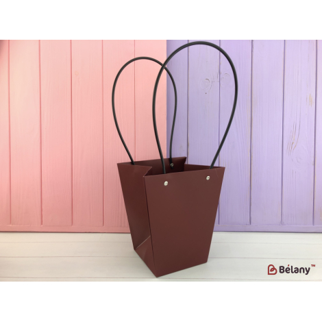 Genti Pentru Flori "kraft" 17X11.5X20 Marsala