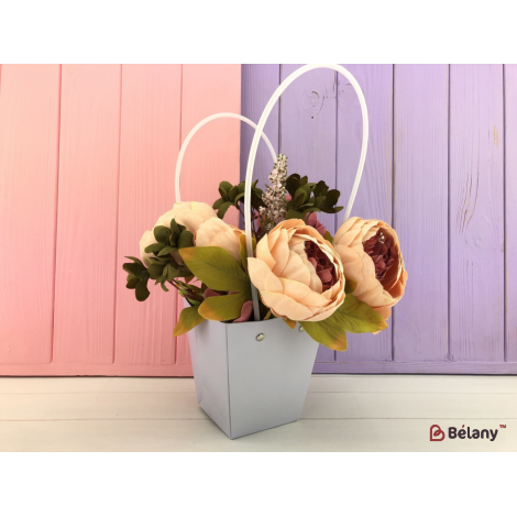 Saci De Flori "kraft" 17X11.5X20 Lila