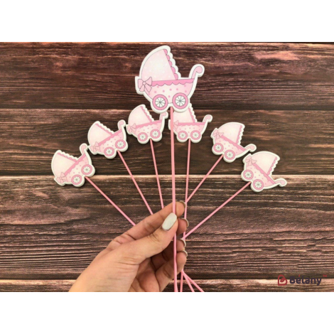 Topper "fetiță" 12 Buc.