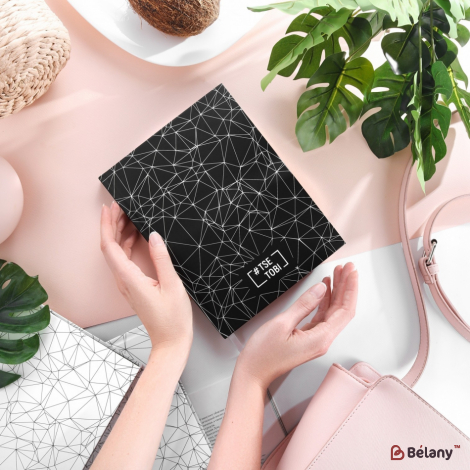 Notebook Cover Black Planer