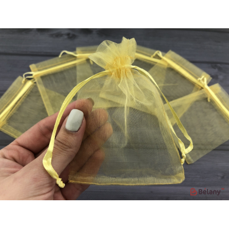 Saci Organza „Invizibil” 9X12 Bej