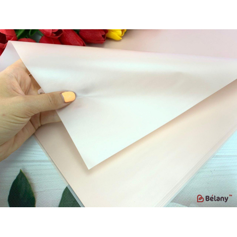 Hârtie De Urmărire Pentru Flori "pearl"