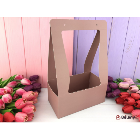 Складная коробка под руку "Handy" пудра