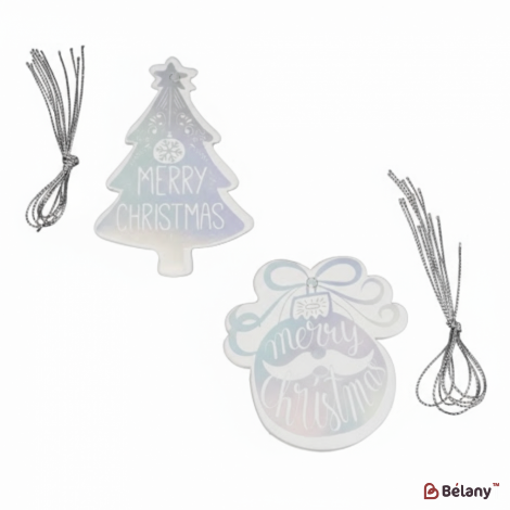 Открытки подвесные "Xmas gifts" Микс (6 планшеток)