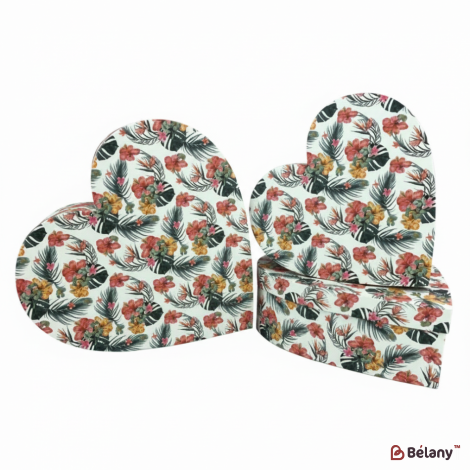 Коробка в форме сердца "Garden of Shooting stars L"