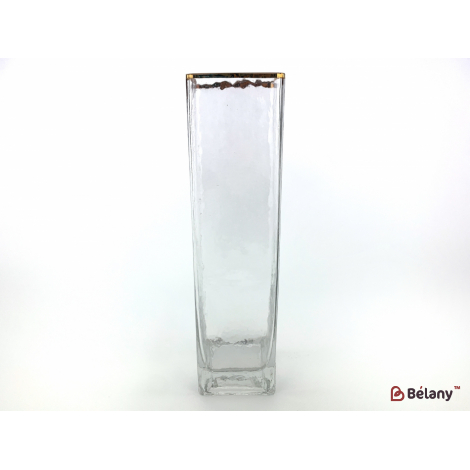 Ваза для цветов "Light figure" прозрачный 8х30см