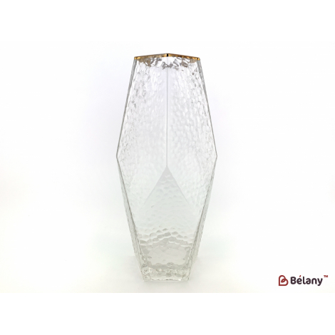 Ваза для цветов "Iceberg" прозрачный 29х15см