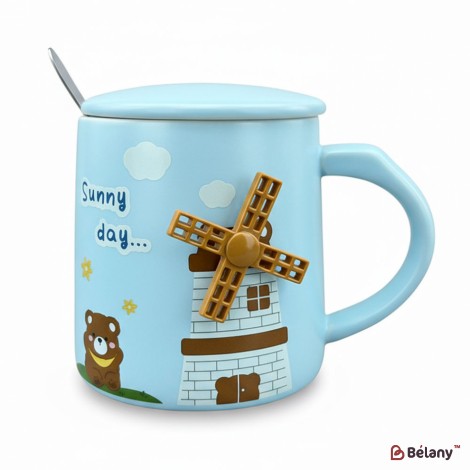 Cana Ceramica "holland Mill" Albastra