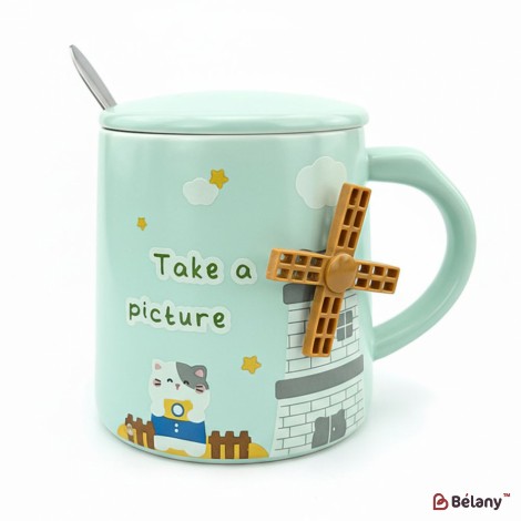 Ceașcă Din Ceramică „Holland Mill” Cerească