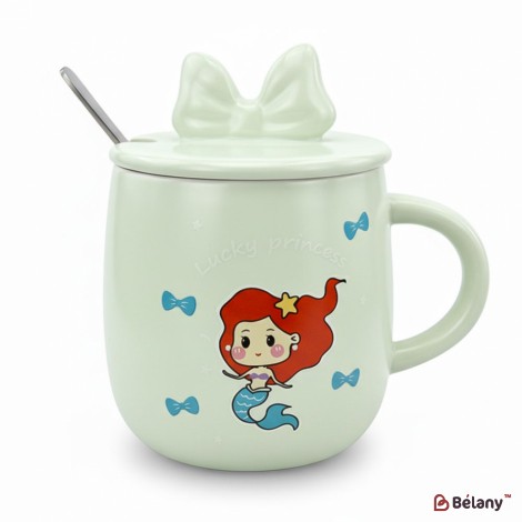 Cana Din Ceramica "princess" Menta