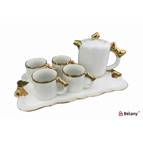 Set De Ceai „Cutest” gri