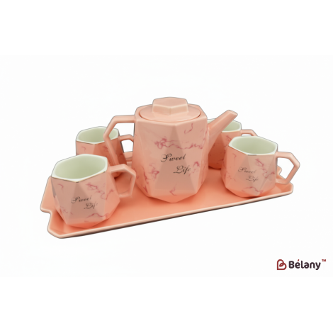 Set De Ceai "sweet Life" Roz