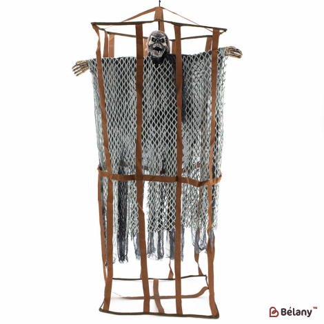 Decor Suspendat „Ghost Cage” Cu Iluminare Led Și Efecte Sonore