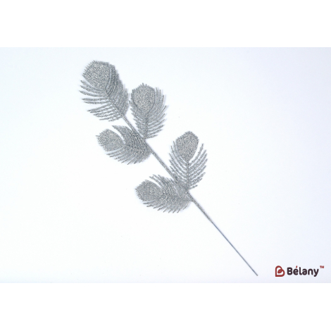 Decor De Anul Nou "branch" Roz