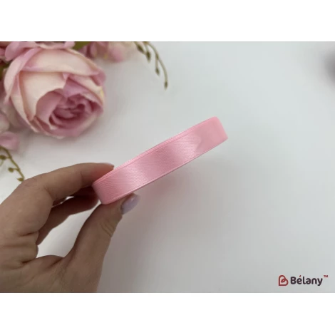 Panglică Din Satin "slender" Lt. Roz - Фото