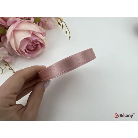 Panglică Din Satin "slender" Murdar Roz - Фото