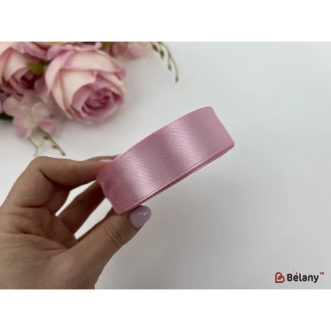 Panglică Din Satin „Obișnuit” Roz De Toamnă - Фото