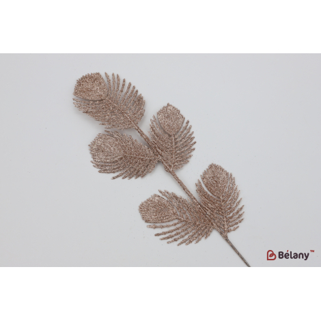 Creangă Decorativă Cu Sclipici „Crangă” Bronz