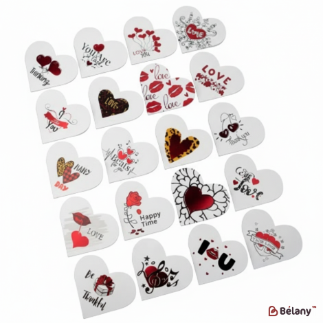 Mini-Carduri „Thinking” (Mix De 140 De Bucăți)