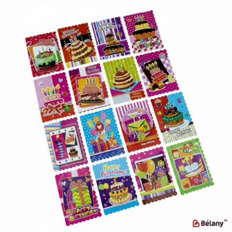 Mini-Carduri „Vacanță” (Mix De 128 De Bucăți)