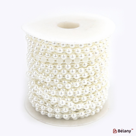 Imitații De Perle Pe Șuvițe Duble 6 Mm
