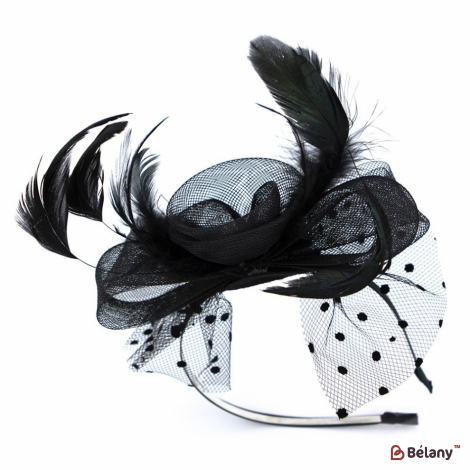 Cercul Sinamay Negru