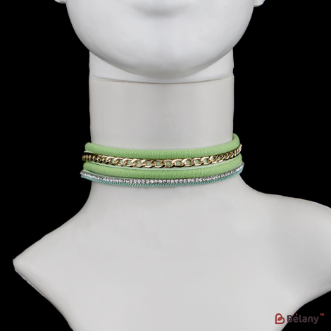 Choker „Verde Deschis”