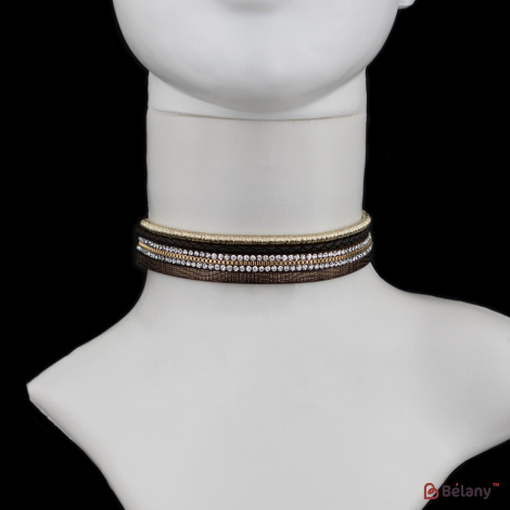 Choker "piele Maro"