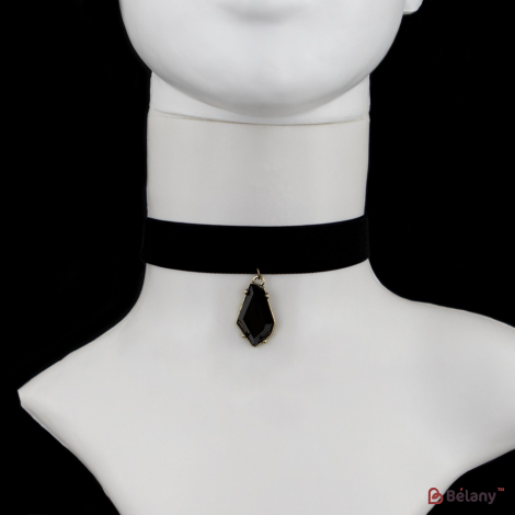 Choker "black Drop"